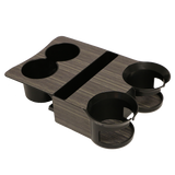 Optional Tesla Cup Holder Vinyl Wraps available