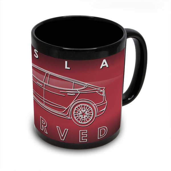 Tesla Model 3 Coffee Mug  Tesla Coffee Cups – TeslaPride