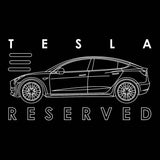 Tesla Model 3 Reserved Shirt | Tesla Shirts | Tesla Pride