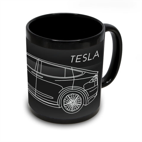 Tesla Model 3 Coffee Mug for Sale by IssKa