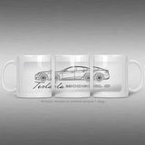 Tesla Model S Mug | Tesla Coffee Cups