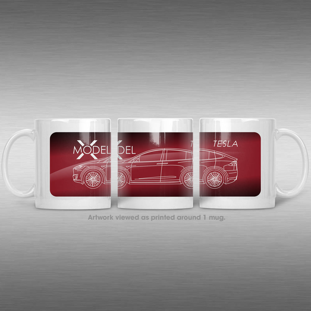 Tesla Model X Black Coffee Mug – TeslaPride